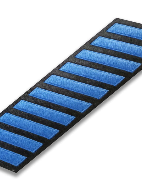 Load image into Gallery viewer, Blue Ribbon<br> Hash Mark Patch by Custom Pins &amp; Buckles
