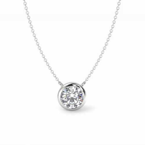Load image into Gallery viewer, Vega Solitaire Necklace - Multiple Sizes by Brilliant Carbon
