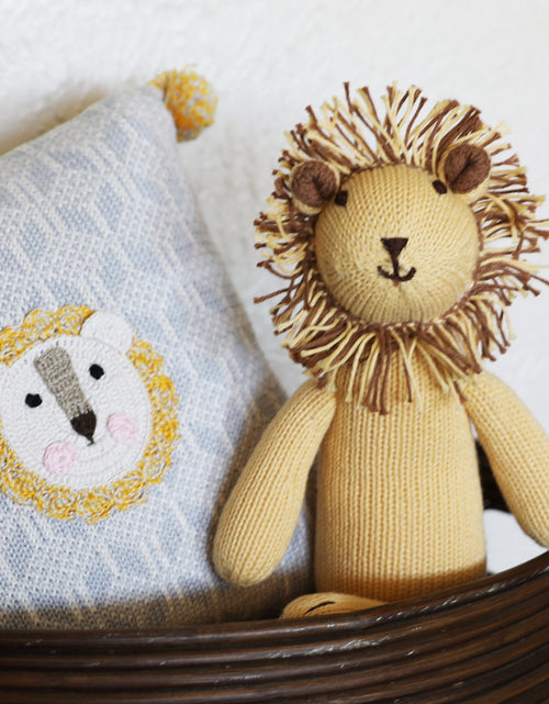 Load image into Gallery viewer, Lion 10" Pillow by Melange Collection
