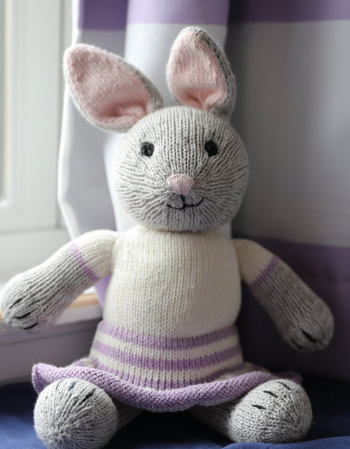 Load image into Gallery viewer, Grey Bunny with Skirt by Melange Collection
