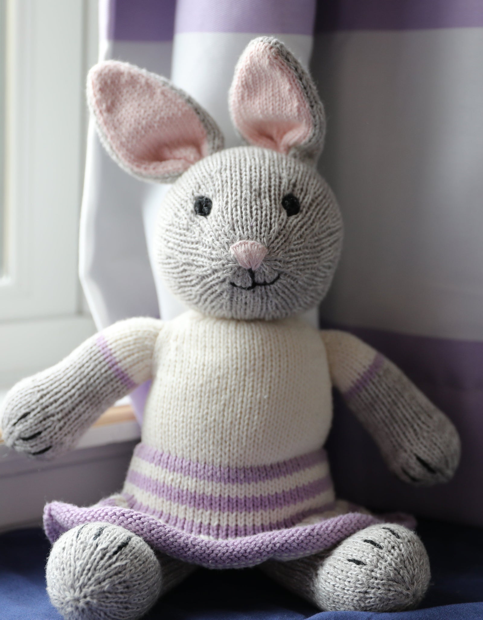 Grey Bunny with Skirt by Melange Collection