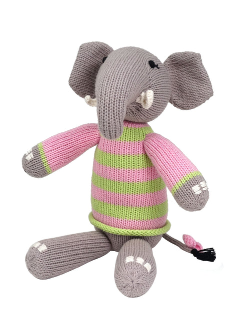 Load image into Gallery viewer, Elephant in Sweater, Pink by Melange Collection
