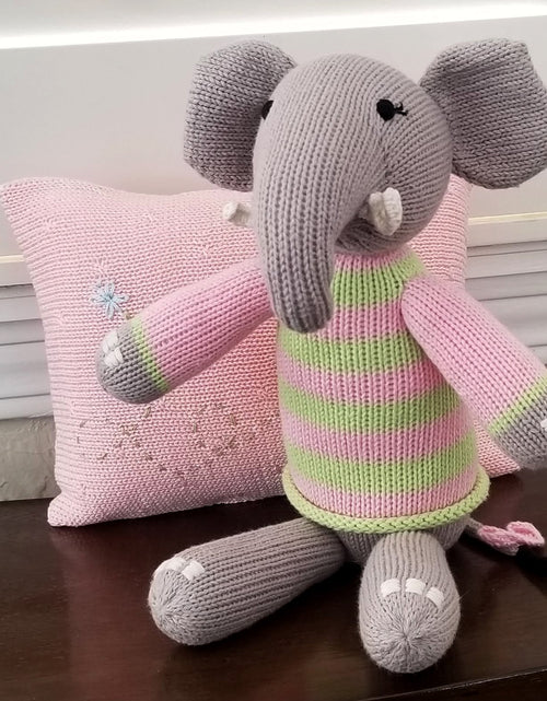 Load image into Gallery viewer, Elephant in Sweater, Pink by Melange Collection
