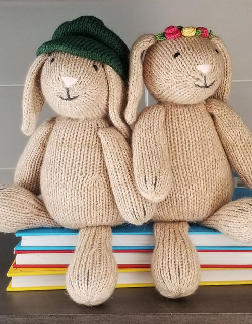 Load image into Gallery viewer, Newsboy Bunny by Melange Collection
