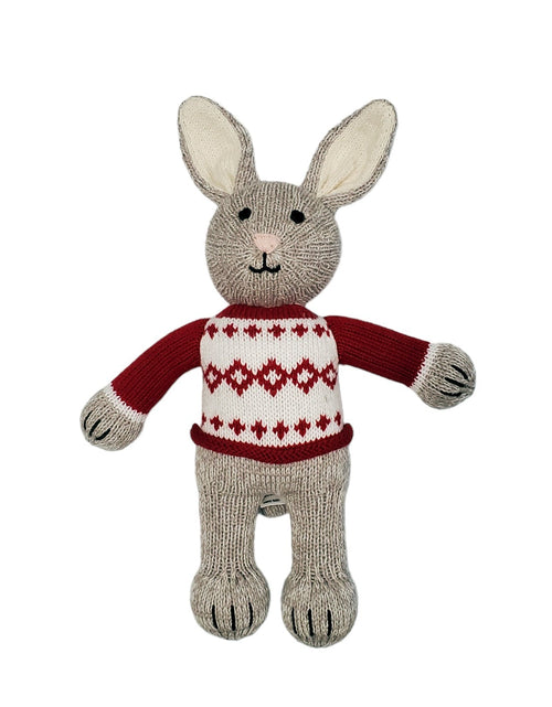 Load image into Gallery viewer, Bunny in Holiday Sweater by Melange Collection
