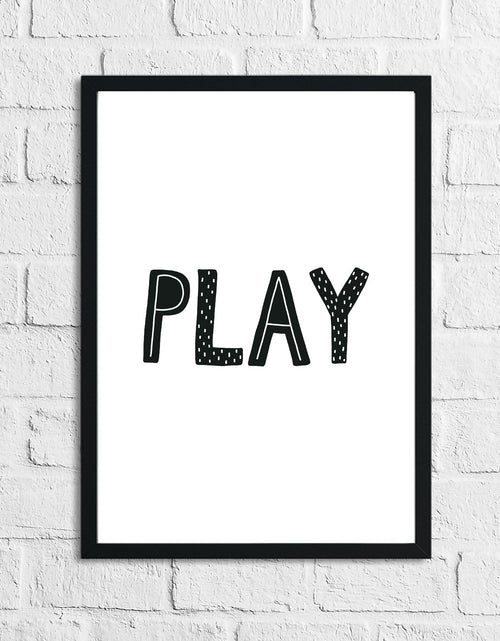 Load image into Gallery viewer, Scandinavian Play Children's Nursery Bedroom Wall Decor Print by WinsterCreations™ Official Store
