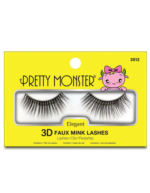 Load image into Gallery viewer, Pretty Monster Elegant 3D Faux Mink Lashes - 3012
