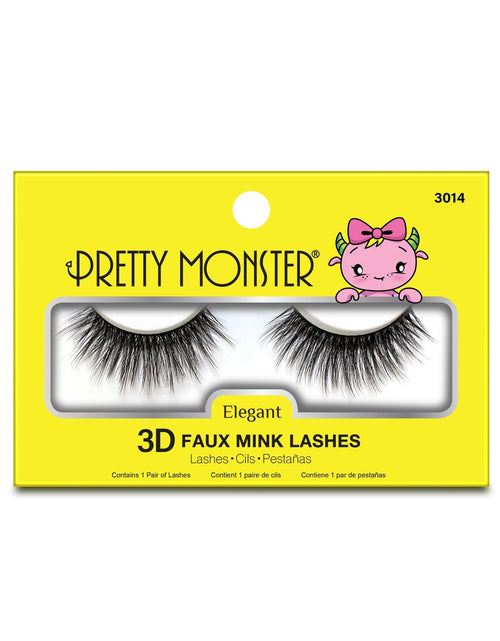 Load image into Gallery viewer, Pretty Monster Elegant 3D Faux Mink Lashes - 3014

