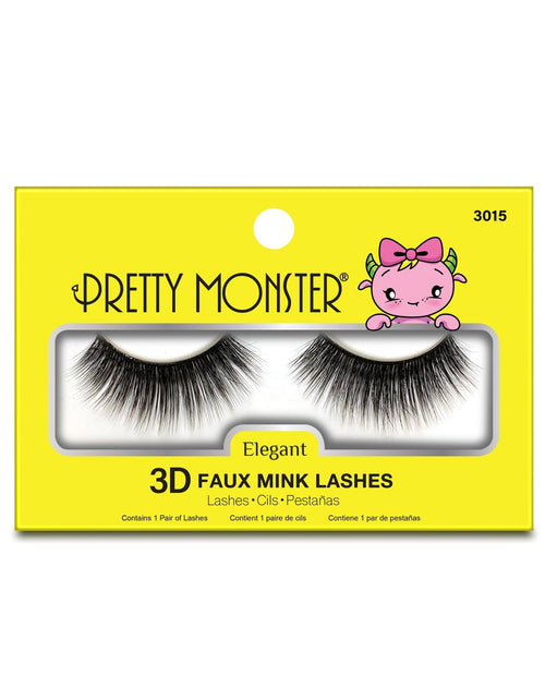 Load image into Gallery viewer, Pretty Monster Elegant 3D Faux Mink Lashes - 3015
