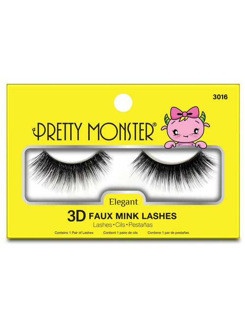 Load image into Gallery viewer, Pretty Monster Elegant 3D Faux Mink Lashes - 3016
