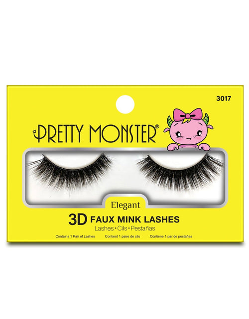 Load image into Gallery viewer, Pretty Monster Elegant 3D Faux Mink Lashes - 3017
