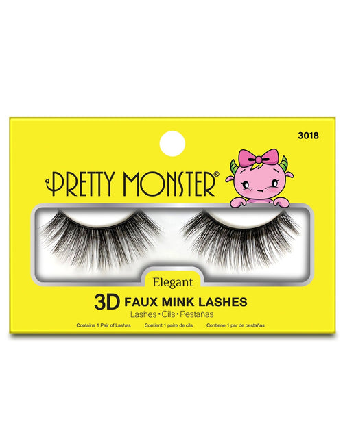 Load image into Gallery viewer, Pretty Monster Elegant 3D Faux Mink Lashes - 3018
