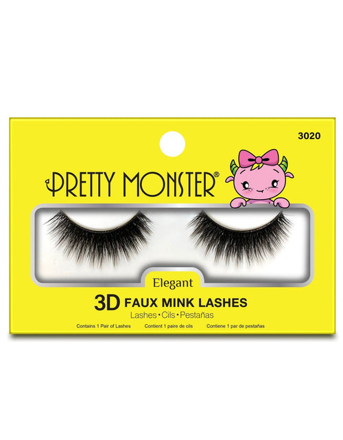 Load image into Gallery viewer, Pretty Monster Elegant 3D Faux Mink Lashes - 3020
