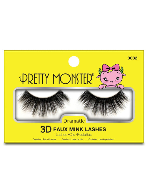 Load image into Gallery viewer, Pretty Monster Dramatic 3D Faux Mink Lashes - 3032
