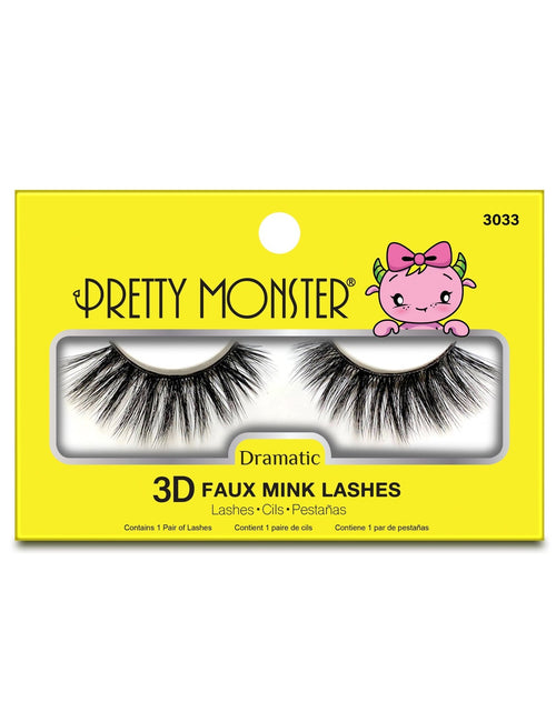 Load image into Gallery viewer, Pretty Monster Dramatic 3D Faux Mink Lashes - 3033
