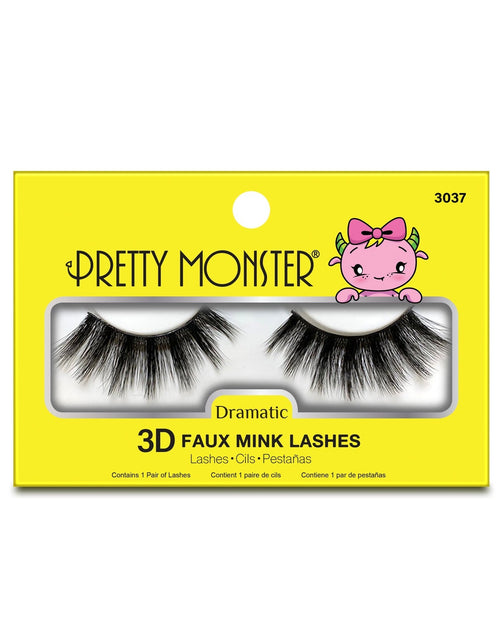 Load image into Gallery viewer, Pretty Monster Dramatic 3D Faux Mink Lashes - 3037
