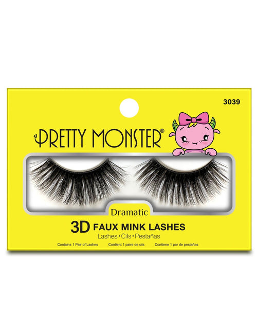 Load image into Gallery viewer, Pretty Monster Dramatic 3D Faux Mink Lashes - 3039
