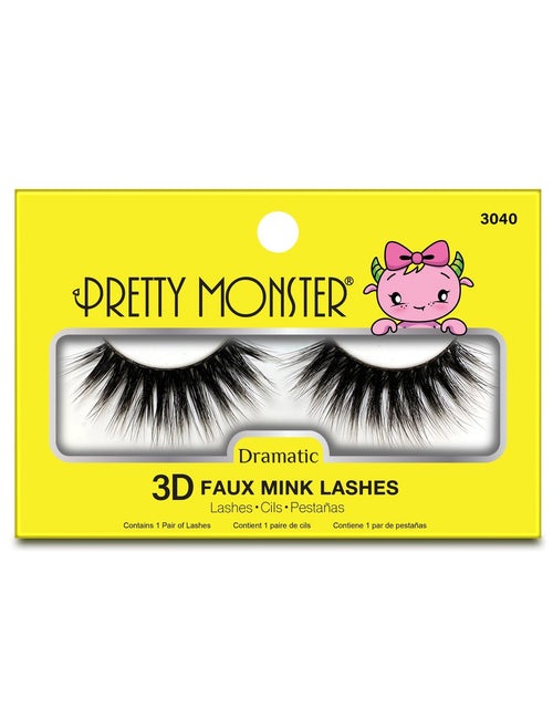 Load image into Gallery viewer, Pretty Monster Dramatic 3D Faux Mink Lashes - 3040
