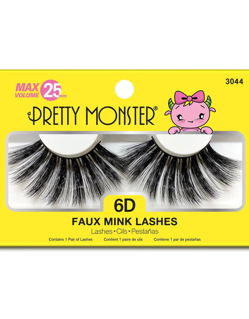 Load image into Gallery viewer, PRETTY MONSTER Max Volume 6D Faux Mink Lashes - 3044
