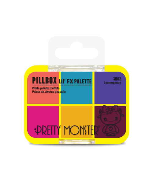 Load image into Gallery viewer, Pretty Monster Pillbox Lil' FX Palette - Contemporary
