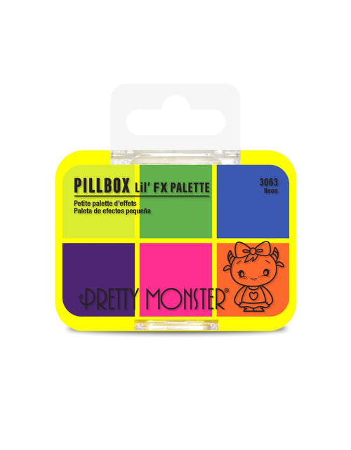 Load image into Gallery viewer, Pretty Monster Pillbox Lil' FX Palette - Neon

