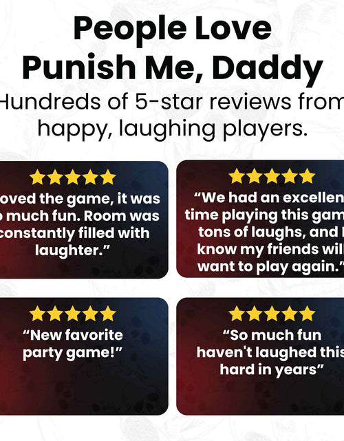 Load image into Gallery viewer, Punish Me, Daddy Card Game by Zombie Ghost Games
