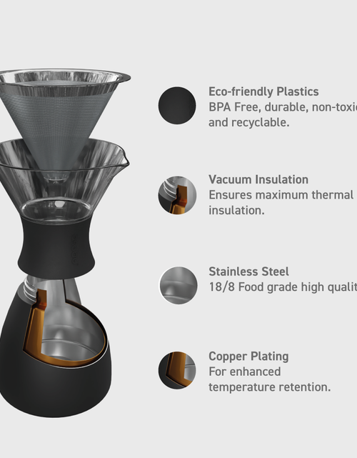 Load image into Gallery viewer, Black Pour Over - Po300 by ASOBU®
