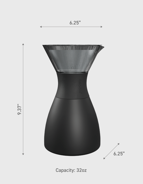 Load image into Gallery viewer, Black Pour Over - Po300 by ASOBU®
