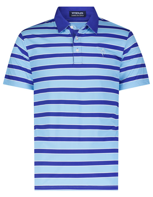 Load image into Gallery viewer, Fairway Striped Polo
