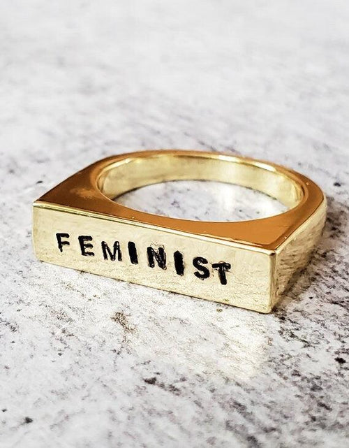 Load image into Gallery viewer, PRO CHOICE Flat Top Ring by Salt and Sparkle

