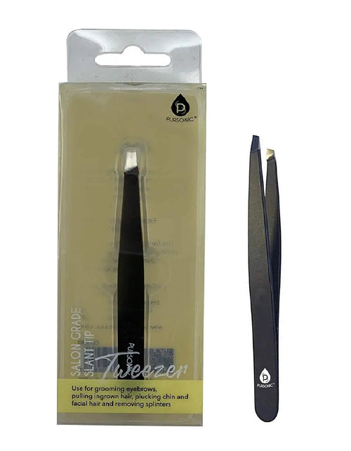 Load image into Gallery viewer, Salon Grade Slant Tip Tweezer by Pursonic
