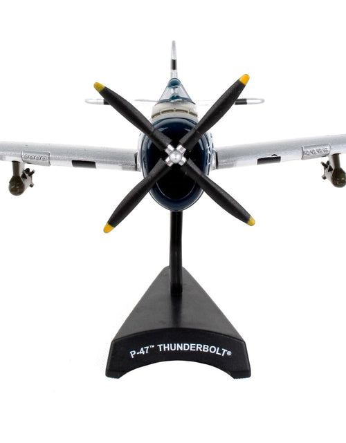Load image into Gallery viewer, Republic P-47 Thunderbolt Fighter Aircraft "Kansas Tornado II" United States Army Air Force 1/100 Diecast Model Airplane by Postage Stamp
