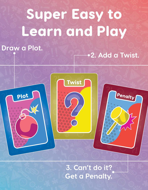Load image into Gallery viewer, Plot Twist Card Game by Zombie Ghost Games
