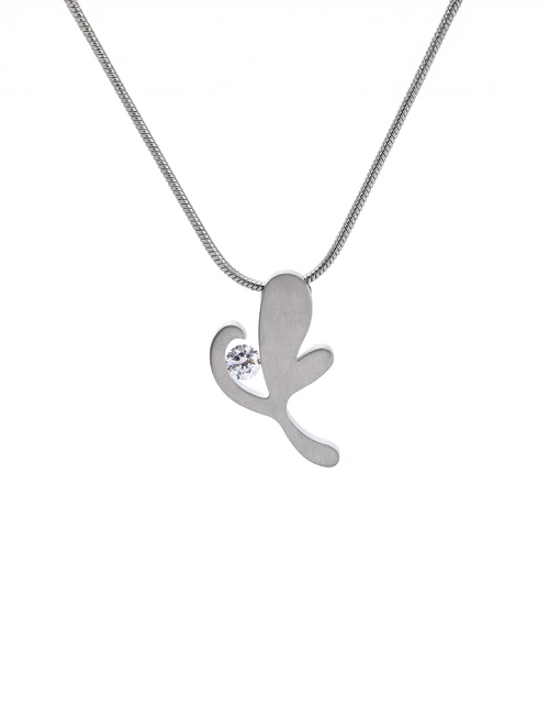 Load image into Gallery viewer, PT102W B.Tiff Lucky Clover Pendant by B.Tiff New York
