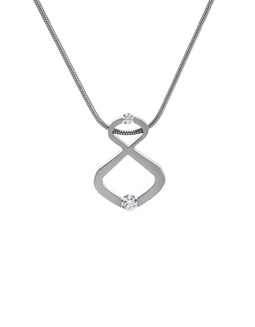 Load image into Gallery viewer, PT108W B.Tiff Infinite Pendant by B.Tiff New York
