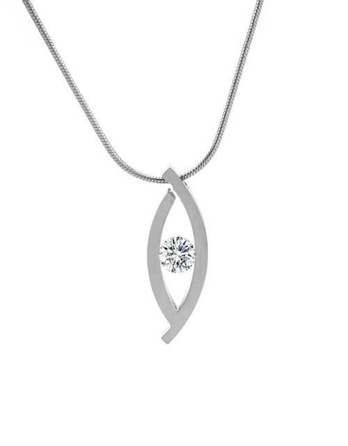 Load image into Gallery viewer, PT128W B.Tiff Deziras Pendant by B.Tiff New York
