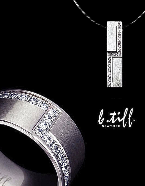 Load image into Gallery viewer, PT129W B.Tiff Cross Body Pendant by B.Tiff New York
