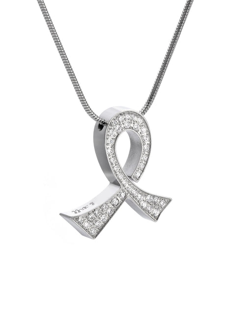 Load image into Gallery viewer, PT204W B.Tiff Pavé Scarf Pendant Necklace by B.Tiff New York
