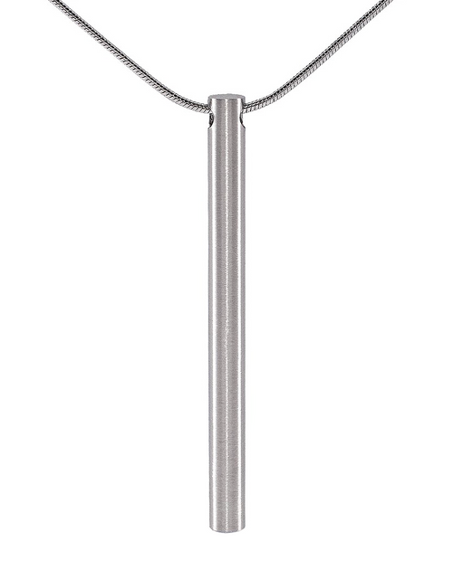 Load image into Gallery viewer, PT300W B.Tiff Plain Bar Pendant by B.Tiff New York
