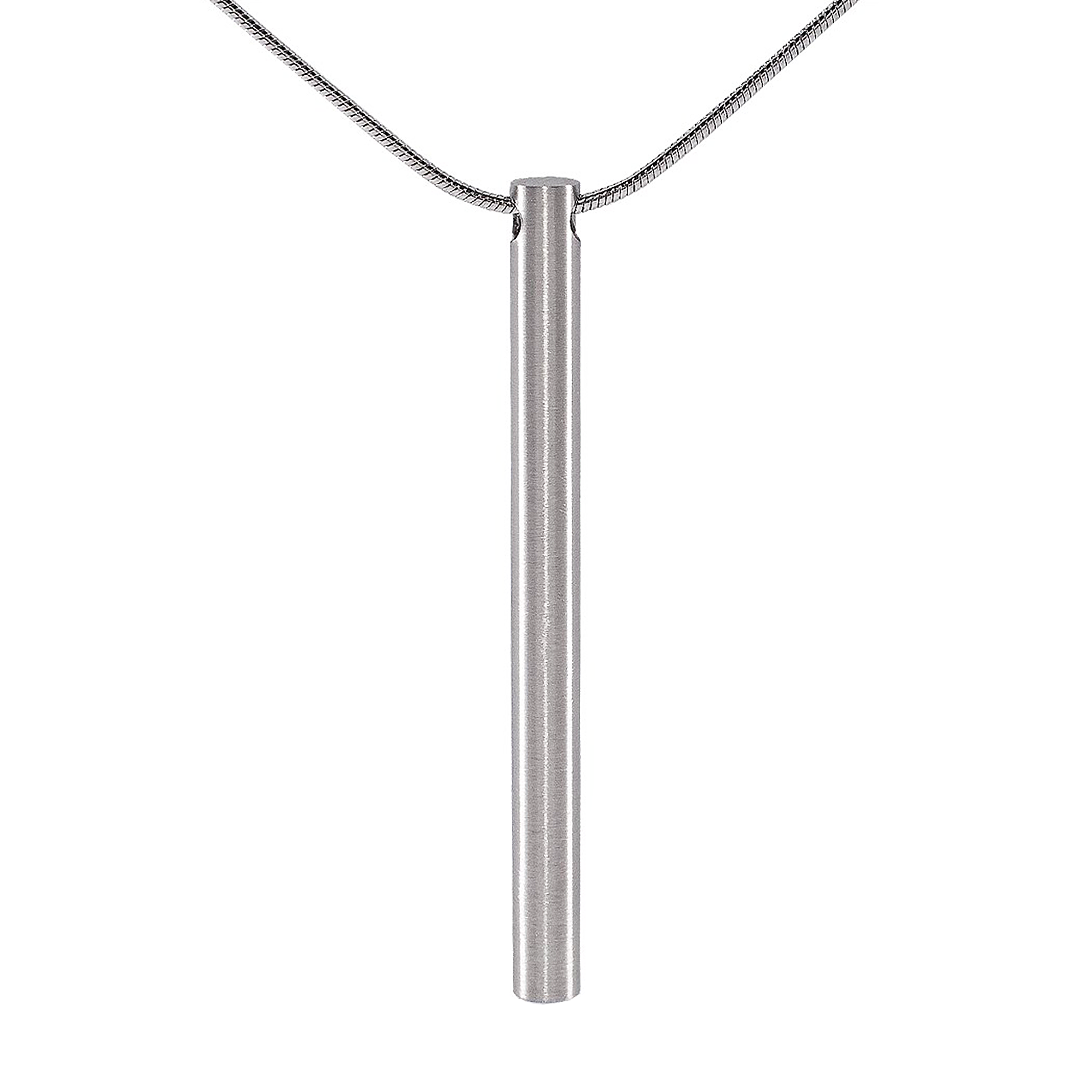 PT300W B.Tiff Plain Bar Pendant by B.Tiff New York
