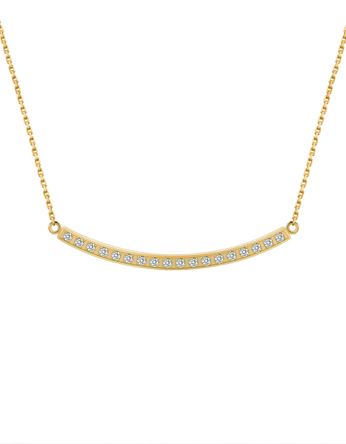 Load image into Gallery viewer, PT324RG B.Tiff Rose Gold Mini "Smile" Adjustable Pendant Necklace by B.Tiff New York
