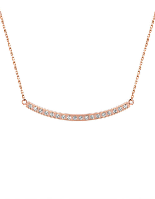 Load image into Gallery viewer, PT324W B.Tiff Mini "Smile" Adjustable Pendant Necklace by B.Tiff New York
