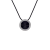 Stainless Steel & Black Enamel Center
