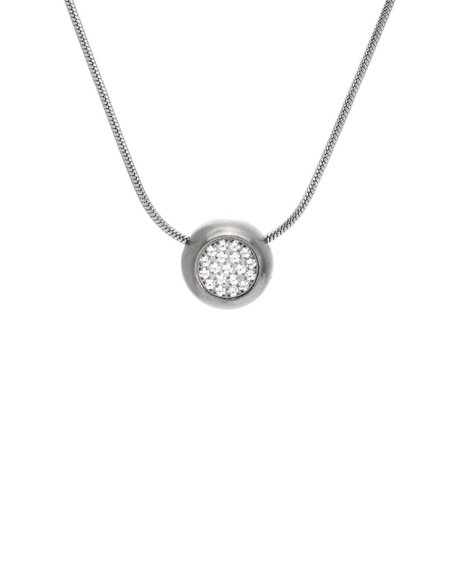 Load image into Gallery viewer, PT808W B.Tiff Pavé Globe Pendant by B.Tiff New York
