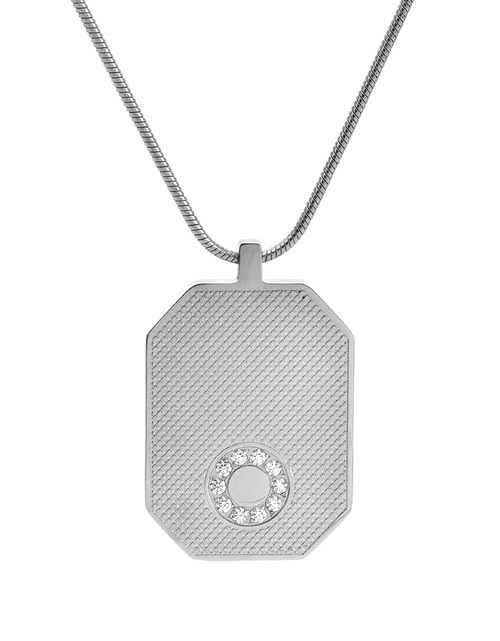 Load image into Gallery viewer, PT809W B.Tiff Meblo Dog Tag Pendant by B.Tiff New York
