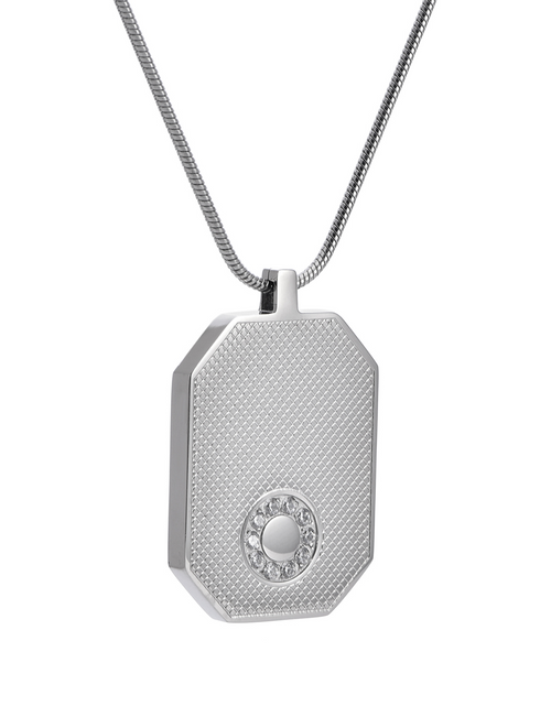 Load image into Gallery viewer, PT809W B.Tiff Meblo Dog Tag Pendant by B.Tiff New York
