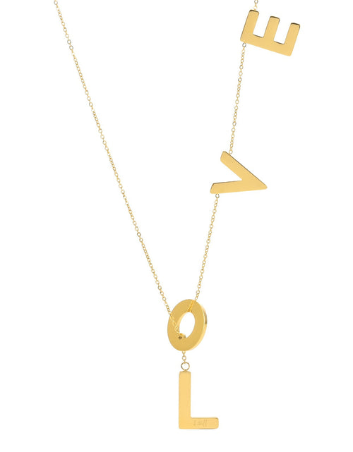 Load image into Gallery viewer, PTloveG B.Tiff Gold Adjustable Love Chain by B.Tiff New York
