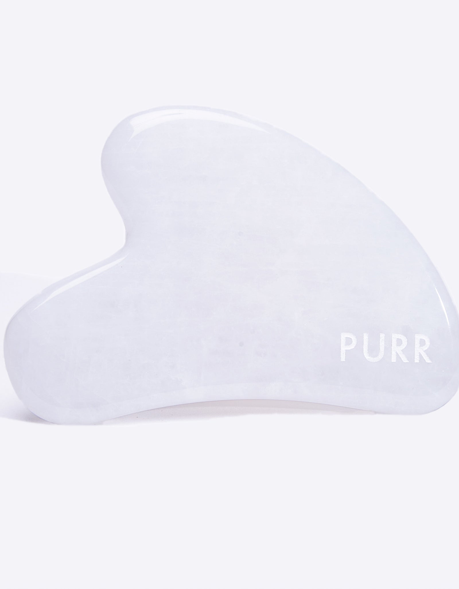 White Jade Gua Sha Stone by PURR
