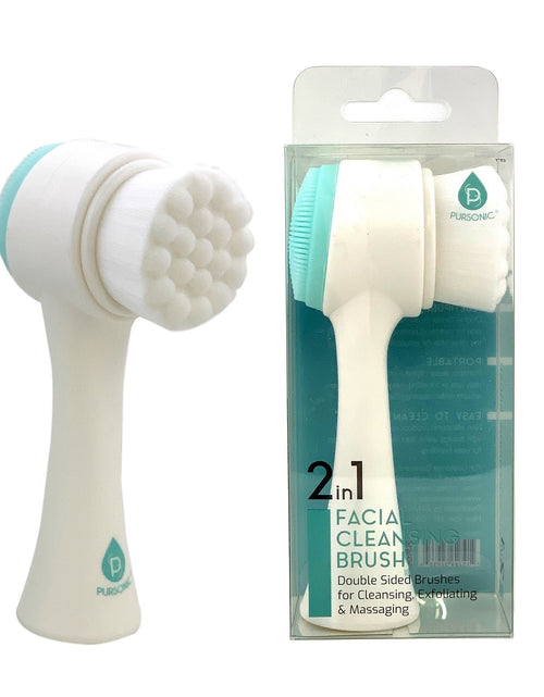 Load image into Gallery viewer, Dual Sided Facial Cleansing Brush by Pursonic
