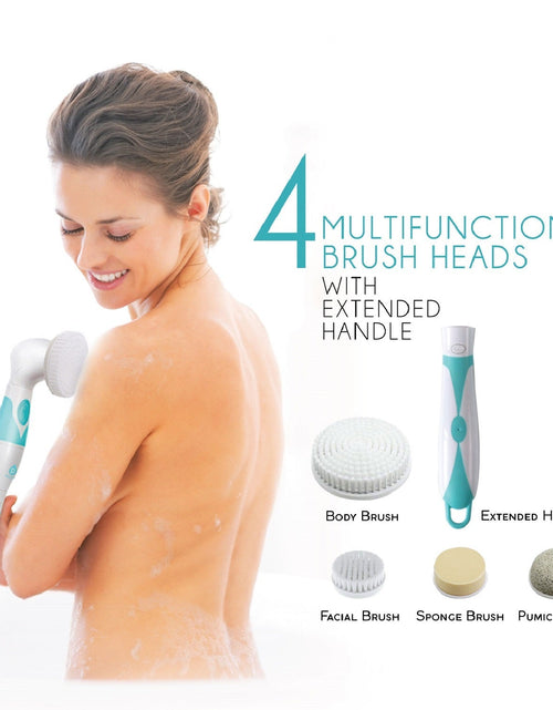 Load image into Gallery viewer, Advanced Facial &amp; Body Cleansing Brush With Extended Handle by Pursonic
